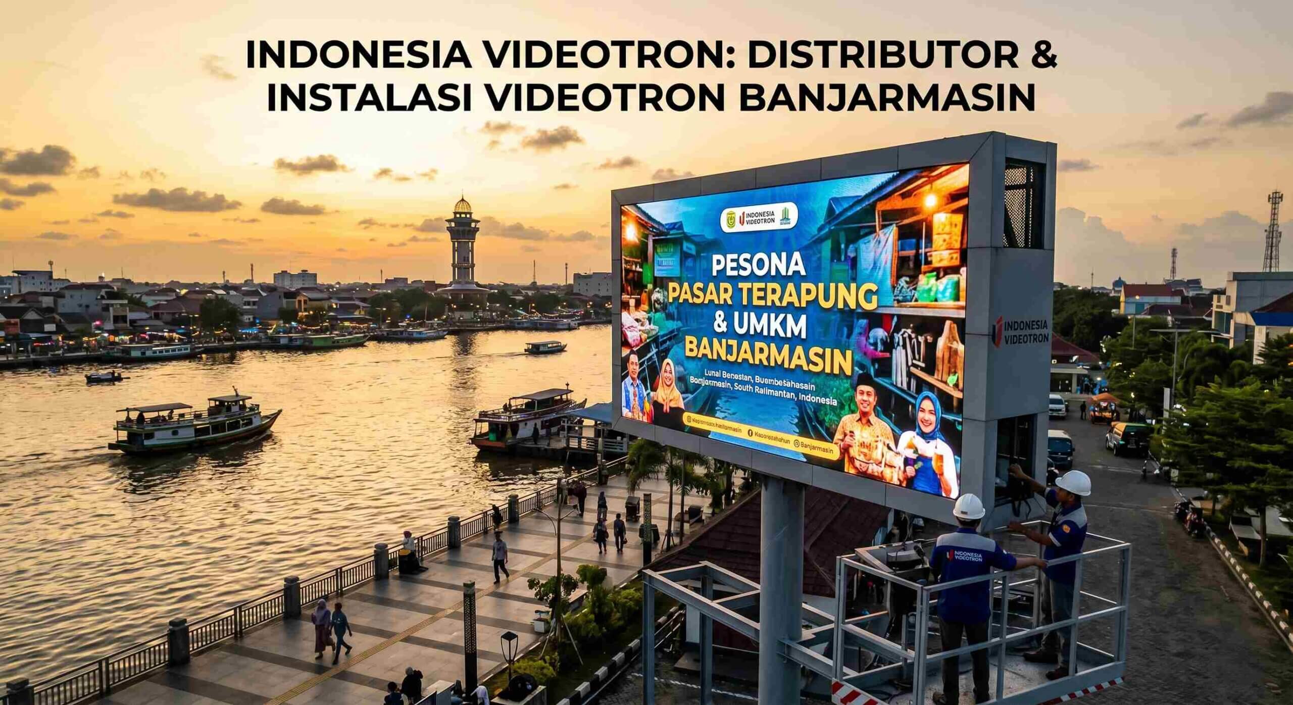 pengadaan videotron banjarmasin